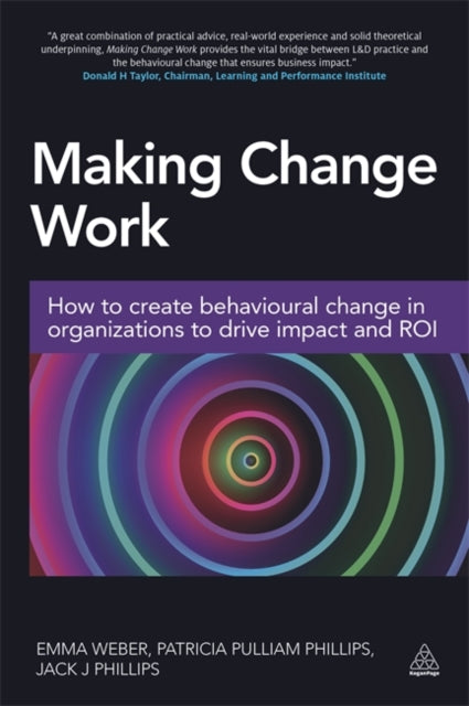 Binding: Paperback
Description: Ensure sustained behavioural change and ROI from organizational change projects with this evidence - based practical guide.