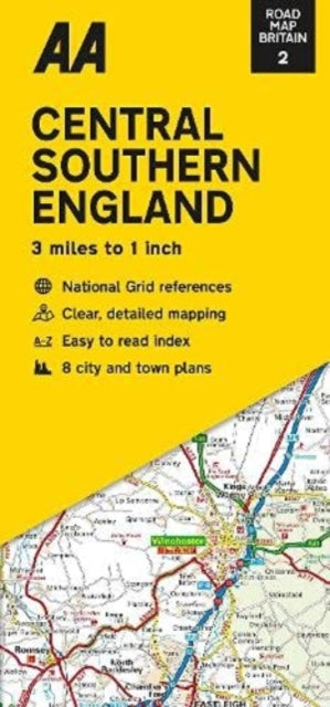 Binding: Visual And Mapping
Description: Britain's clearest mapping from the experts at the A a in a handy foldable map. Fully updated the map combines clear design and an easy - to - read scale with more road detail to ensure that you never lose your way.