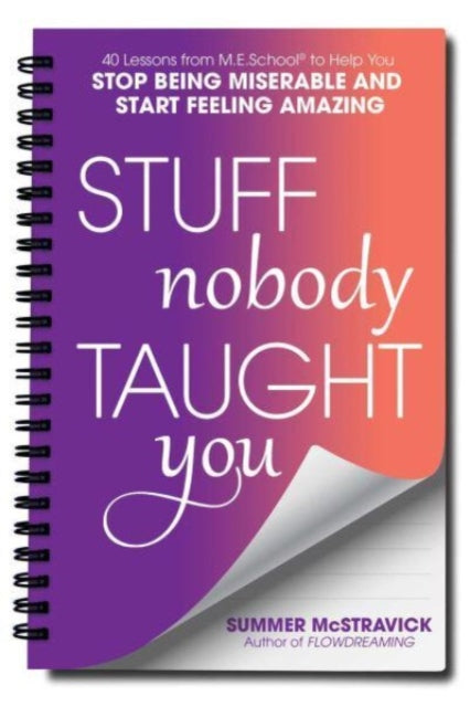 Binding: Paperback
Description: Stuff Nobody Taught You by Summer Mc Stravick teaches readers how to wildly successfully reinvent themselves and become who they ve always wanted to be.