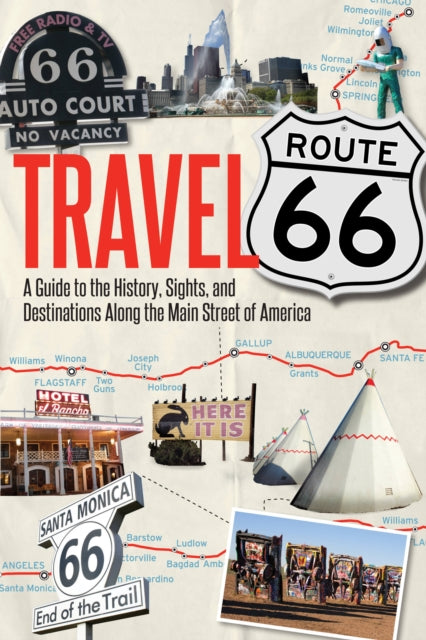 Binding: Paperback
Description: With practical advice fascinating background history detailed maps and a wealth of color photos and memorabilia Travel Route 66 is the ultimate guide to the Main Street of America.
