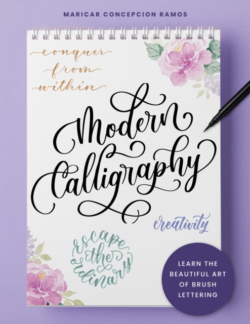 Binding: Paperback
Description: Modern calligraphy uses a brush pen and paper to create beautiful hand - lettered art. Now you can learn to form your own whimsical inspired artwork with the help of Modern Calligraphy.