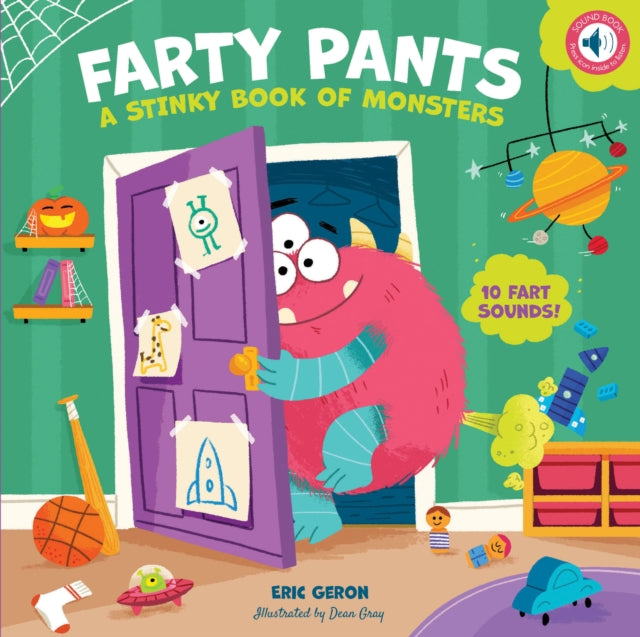 Binding: Hardcover
Description: He farts! She farts! We all fart but why? Combining science and history with humor Farty Pants explains it all complete with all - new fun - loving monster illustrations and hidden buttons that trigger ten unique fart sounds.