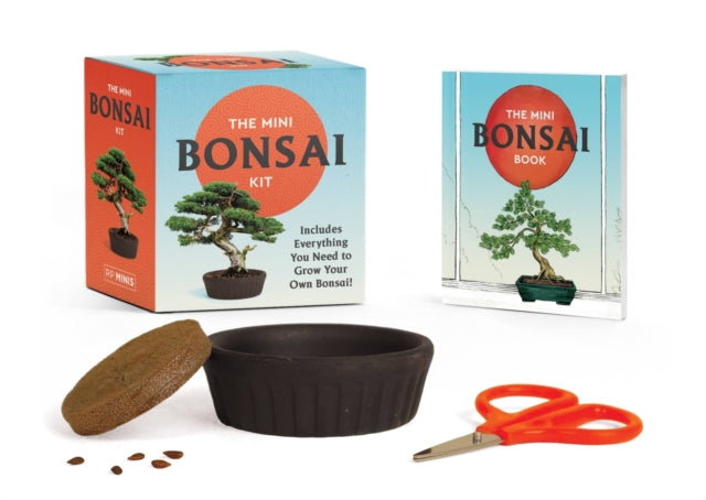 Binding: Multiple Components
Description: Invite tranquility into your workplace or home with your own desktop bonsai tree. With a little patience you'll enjoy growing a small version of this already miniature art.