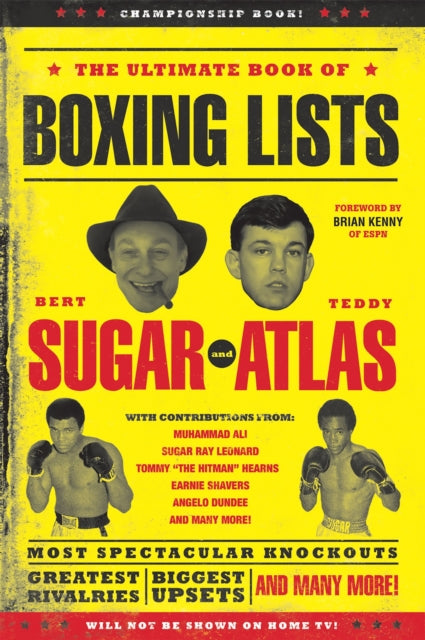 Atlas Teddy - The Ultimate Book Of Boxing Lists - Paperback