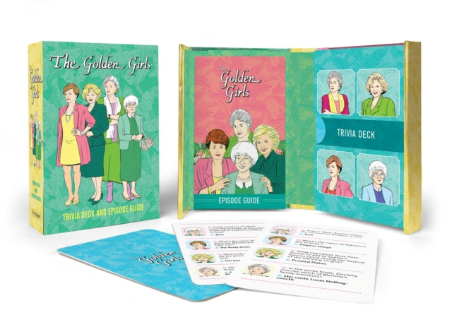 Description: From the hilarious characters to the most memorable moments test your knowledge of The Golden Girls with this officially licensed episode guide and trivia set based on the beloved series.