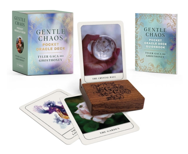 Binding: Multiple Components
Description: The magical mysterious and portable mini oracle deck companion to Gentle Chaos.