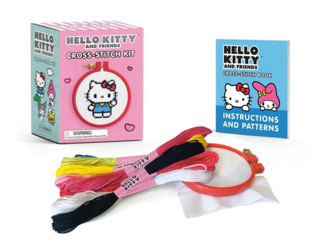 Binding: Multiple Components
Description: Hello Kitty and her friends have never been cuter! This all - in - one kit includes everything you need to create embroidered cross - stitch crafts of Hello Kitty My Melody Keroppi and Kuromi.