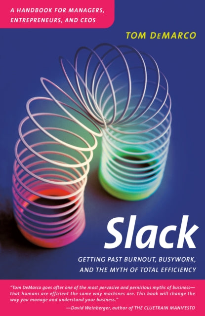 Binding: Paperback
Description: If your company's goal is to become fast responsive and agile more efficiency is not the answer - - you need more slack.