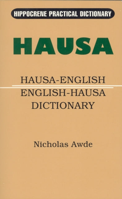 Binding: Paperback
Description: This dictionary is a modern resource designed to strengthen knowledge of the growing vocabularies respective to both Hausa and English. It is especially geared to the needs of speakers of both languages be they student business traveler or tourist.