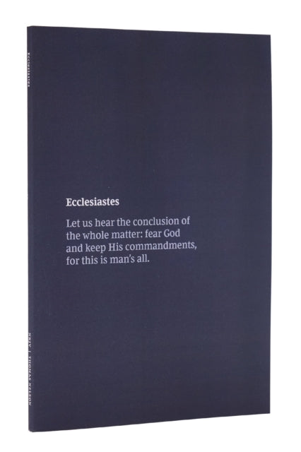 Binding: Paperback
Description: A unique Scripture - engagement format with room to write notes and prayers ideally suited for following a sermon series in church participating in small - group study or for individual devotional and study time.