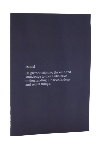 Binding: Paperback
Description: A unique Scripture - engagement format with room to write notes and prayers ideally suited for following a sermon series in church participating in small - group study or for individual devotional and study time.