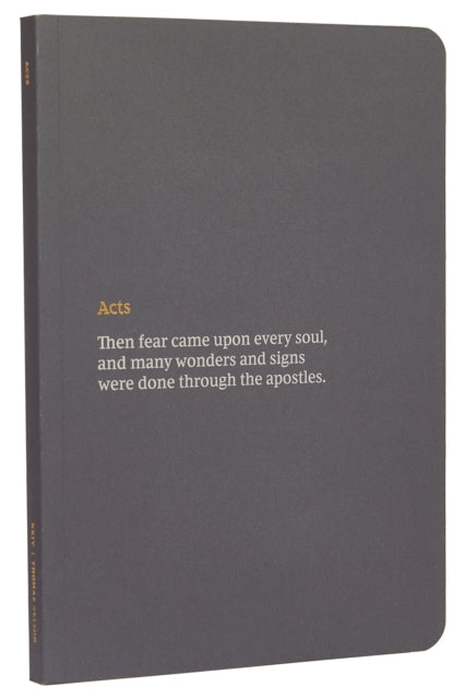 Binding: Paperback
Description: A unique Scripture - engagement format with room to write notes and prayers ideally suited for following a sermon series in church participating in small - group study or for individual devotional and study time.