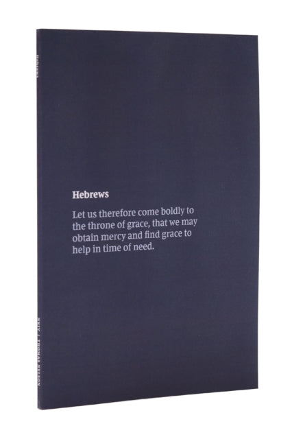 Binding: Paperback
Description: A unique Scripture - engagement format with room to write notes and prayers ideally suited for following a sermon series in church participating in small - group study or for individual devotional and study time.