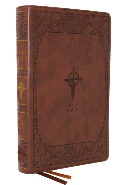 Binding: Special Bindings
Description: A Bible perfect for every - day use with the full Catholic text along with study notes and cross references. This large print edition of the Holy Scriptures invites you meet God in its pages.