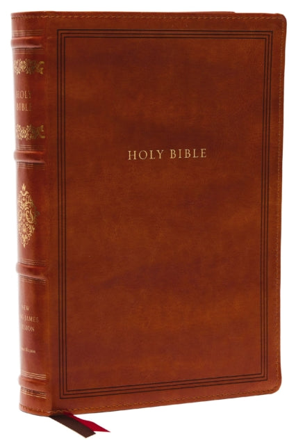 Binding: Special Bindings
Description: This beautiful wide margin edition honors the legacy of the King James Version Bible in a convenient size with essential study tools and traditional red - letter text for the Words of Christ.