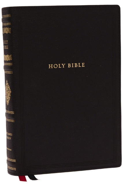 Binding: Special Bindings
Description: This beautiful wide margin edition honors the legacy of the King James Version Bible in a convenient size with essential study tools and traditional red - letter text for the Words of Christ.