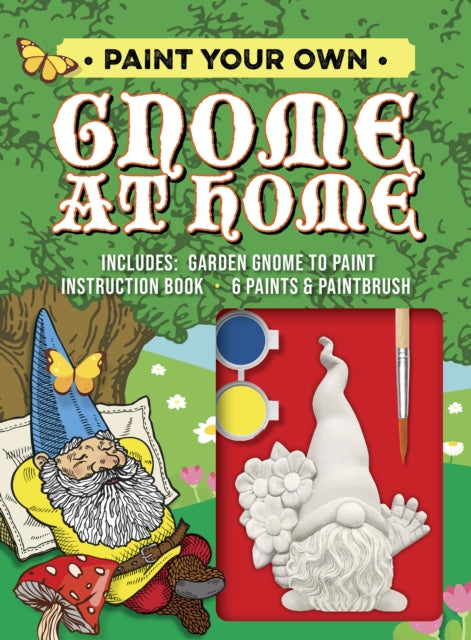 Binding: Kit
Description: Bring a colorful gnome to your home with the Paint Your Own Gnome at Home! This adorable kit provides everything you need to decorate your very own gnome figurine. The instruction book offers easy step - by - step instructions on how to paint and customize your gnome.