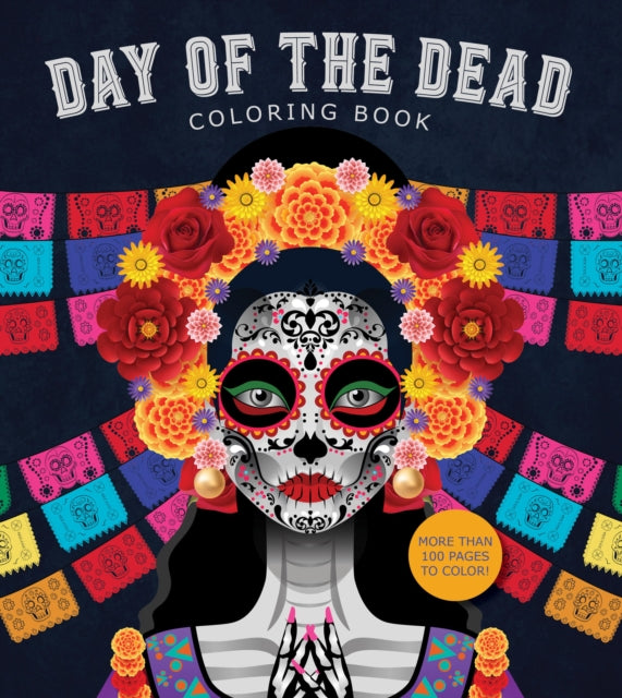 Binding: Paperback
Description: Celebrate the beautiful tradition of honoring loved ones with the Day of the Dead Coloring Book. From beautiful altars called ofrendas to sugar skulls and marigolds the joyful celebration of the Day of the Dead is widely recognized throughout the world.