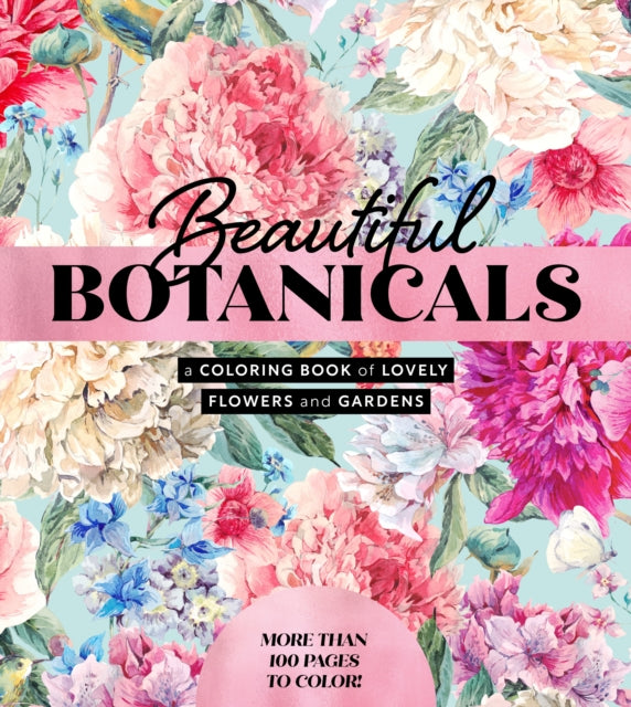 Binding: Paperback
Description: Immerse yourself in an amazing world of gardens with Beautiful Botanicals coloring book. There's nothing better than spending a day outside in a garden or in nature surrounded by lush plants leaves and flowers.