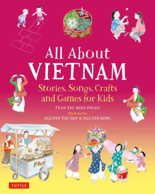 Binding: Hardcover
Description: Children will get an inside look at Vietnam's vibrant culture while learning through fun hands - on games songs and activities! This multicultural children's book is perfect for story time at home or in a classroom and is one children will come back to time and again.