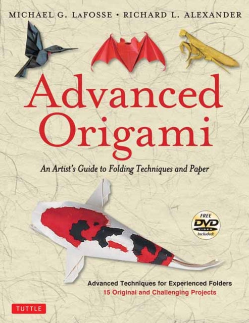 Binding: Paperback
Description: Take your paper folding to an advanced level with this user - friendly origami book. From shimmering hummingbirds to magnificent bats from a stunning panther mask to graceful sea turtles Michael G. La Fosse's intricate and beautiful origami projects are well known around the world.