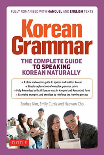 Binding: Paperback
Description: Korean Grammar: The Complete Guide to Speaking Korean Naturally covers all the basic sentence structures verbal forms and idiomatic expressions taught in the first two years of a college - level Korean language course.