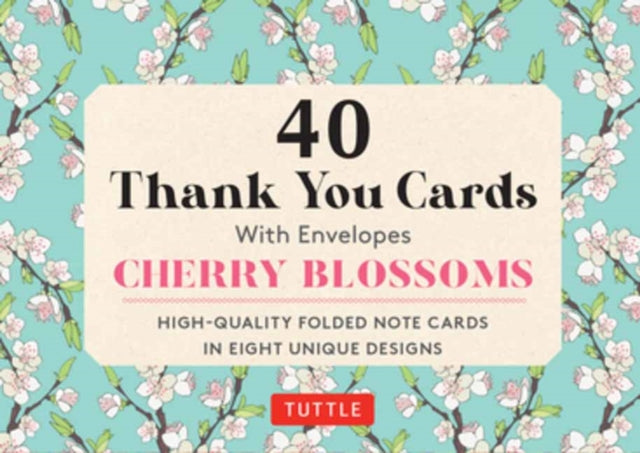 Binding: Creative Materials
Description: Send a sincere "thank you" on these colorful traditional Japanese inspired note cards. 8 Unique Designs: Each box includes 8 different Cherry Blossom designs 5 cards of each design.