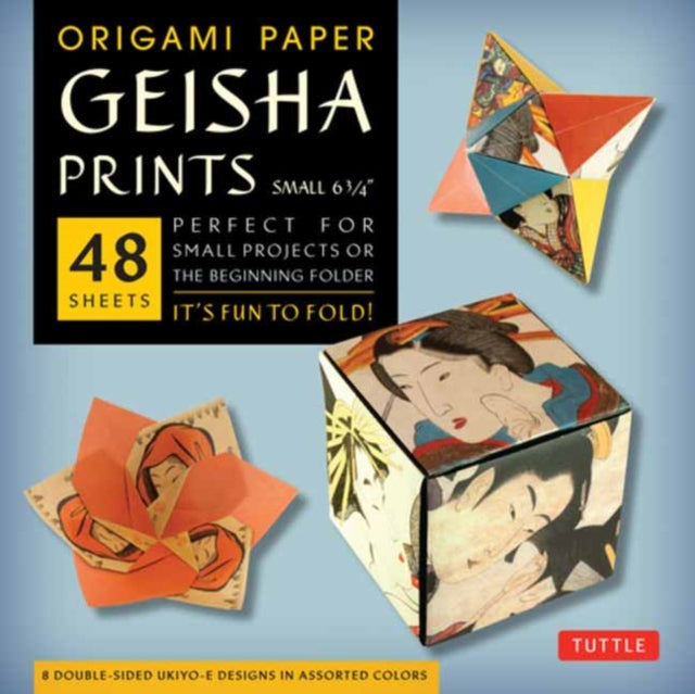Binding: Notebooks, Journals, And Diaries
Description: This paper pack contains 48 high - quality 6.75 inch origami sheets with classic geisha woodblock prints. These vibrant origami papers were developed to enhance the creative work of origami artists and paper crafters.