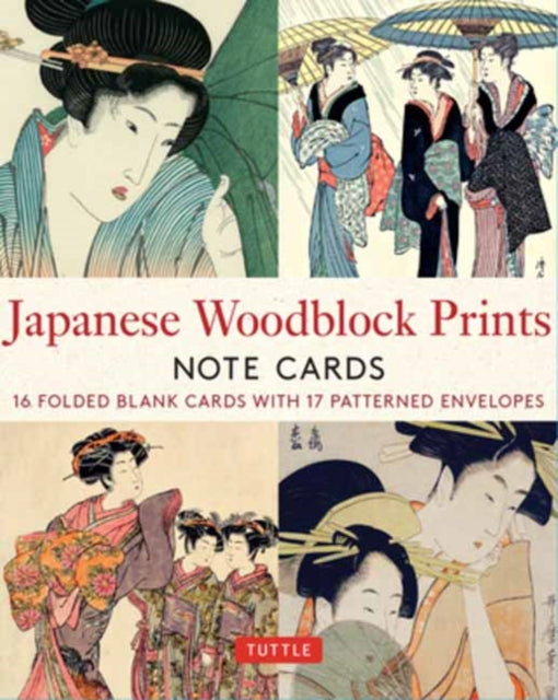 Binding: Creative Materials
Description: These beautiful note cards feature 16 traditional Japanese woodblock prints. Blank inside these cards will convey a heartfelt message for any occasion. This note card set includes:16 folded blank note cards 3.75 x 4.5 inches (9.5 x 11.