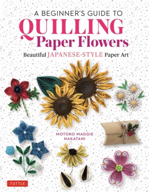 Binding: Hardcover
Description: Create exquisite long - lasting quilled paper flowers with this step - by - step detailed guide! With the help of Japanese quilling expert Motoko Maggie Nakatani you can create breathtaking quilled flowers with just a few inexpensive tools and paper quilling strips.
