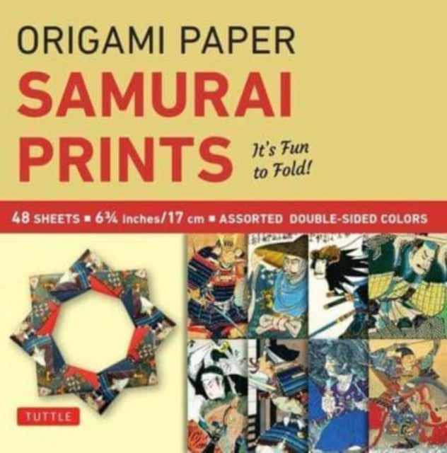 Binding: Notebooks, Journals, And Diaries
Description: This pack contains 48 high - quality origami sheets printed with 8 different traditional Japanese samurai images. For the first time origami papers feature traditional Japanese ukiyo - e prints of samurai warriors.