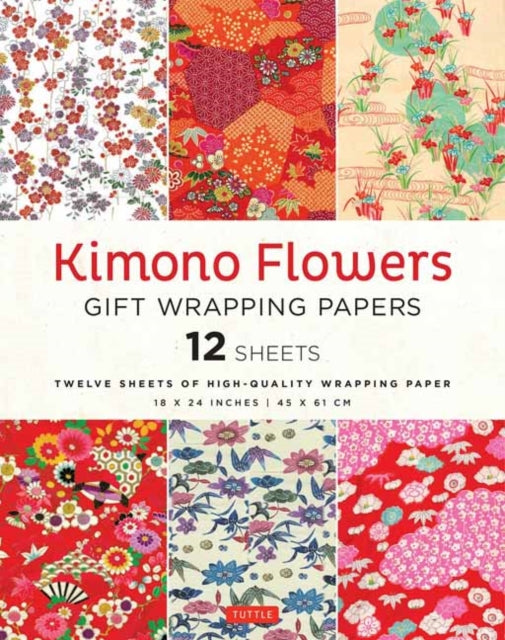 Binding: Paperback
Description: These premium wrapping sheets feature 6 prints inspired by elegant Kimono Flower patterns. These papers are suitable for craft projects as well as for gift wrapping.
