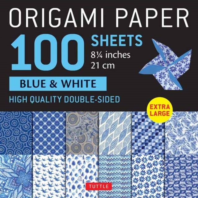 Binding: Notebooks, Journals, And Diaries
Description: This paper pack contains 100 high - quality extra large (8.25 inch) origami sheets printed with Blue and White Designs. These paper patterns were developed to enhance the creative work of origami artists and paper crafters.