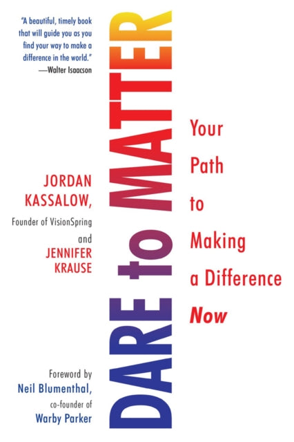 Binding: Paperback
Description: The desire to make a difference in the world to leave the world a better place - and to enjoy life at the same time - is something we all share. But most of us struggle with the where when and how. What if the answer was as clear as: here and now in your own way? Dr.