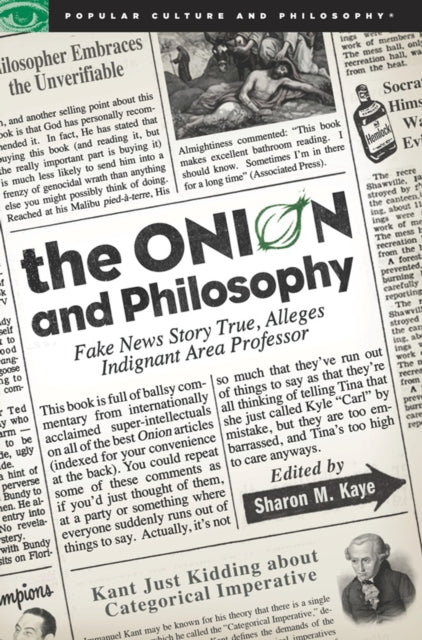 Binding: Paperback
Description: The Onion with its unique brand of deadpan satirical humor has become a familiar part of the American scene. The newspaper has a readership of over a million and it reaches millions more with its spin - off books and The Onion News Network.
