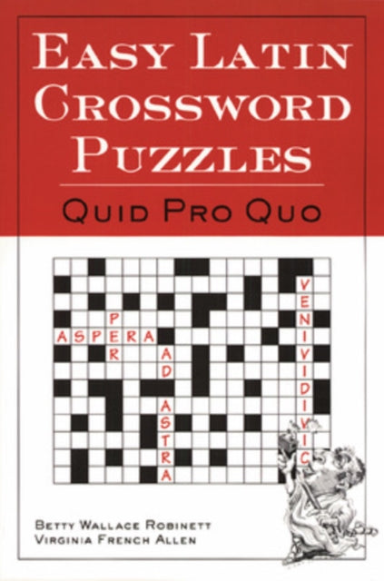 Binding: Paperback
Description: Expand your Latin vocabulary while having fun! Broaden your knowledge of Latin and discover those English words rooted in Latin using Easy Latin Crossword Puzzles.