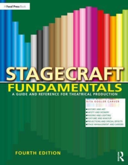 Binding: Paperback
Description: Stagecraft Fundamentals Fourth Edition is an entry - level how - to guide and reference on backstage theatre covering every aspect of basic theatre production.