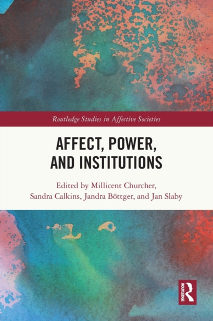 Binding: Paperback
Description: This volume advances a comprehensive transdisciplinary approach to the affective lives of institutions theoretical conceptual empirical and critical.