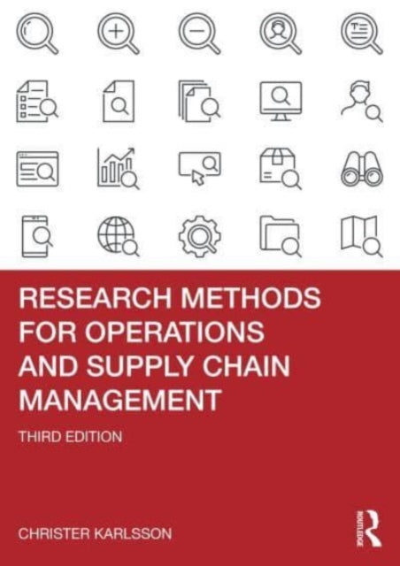 Binding: Paperback
Description: Research Methods for Operations and Supply Chain Management third edition is a toolkit of research approaches primarily for advanced students and beginner researchers but also a reference book for any researcher in operations and supply chain management (OSCM).