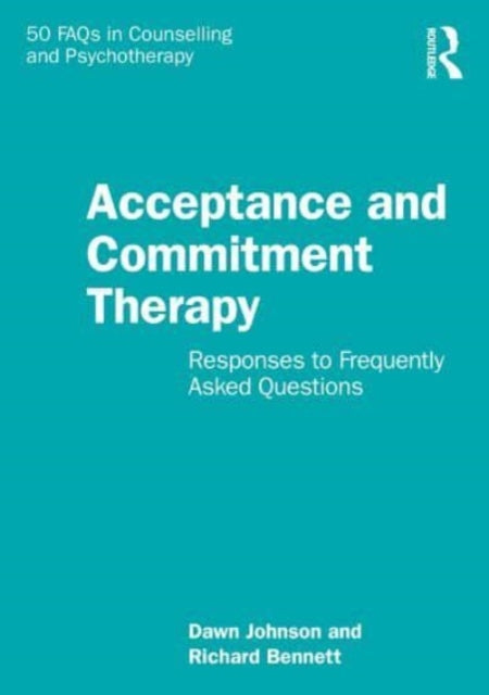 Binding: Paperback
Description: Acceptance and Commitment Therapy (ACT) is an evidence - based contemporary psychological approach to behaviour change that promotes the idea of people living more in line with their values whilst providing them with practical strategies for managing adversity.