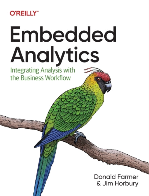 Binding: Paperback
Description: The adoption of data analytics has remained remarkably static - perhaps reaching no more than thirty percent of potential users. This book explores the most important techniques for taking that adoption further: embedding analytics into the workflow of our everyday operations.
