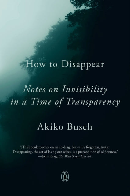 Binding: Paperback
Description: In our increasingly networked and image - saturated lives the notion of disappearing has never been both more enchanting and yet fanciful.