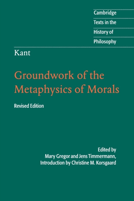Binding: Paperback
Description: Published in 1785, Immanuel Kant's Groundwork of the Metaphysics of Morals ranks alongside Plato's Republic and Aristotle's Nicomachean Ethics as one of the most profound and influential works in moral philosophy ever written.