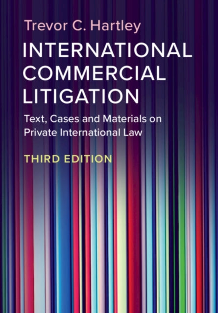 Binding: Paperback
Description: Taking a fresh and modern approach to the subject this fully revised and restructured textbook provides everything necessary to gain a good understanding of international commercial litigation.