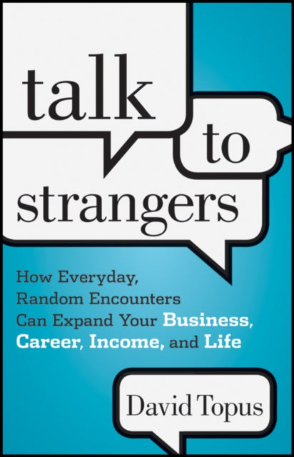 Binding: Hardcover
Description: Connect to the world around you and realize the enormous potential in talking to strangers Everyday random encounters really can change lives when you make them happen the right way and leverage the connection at the other end.
