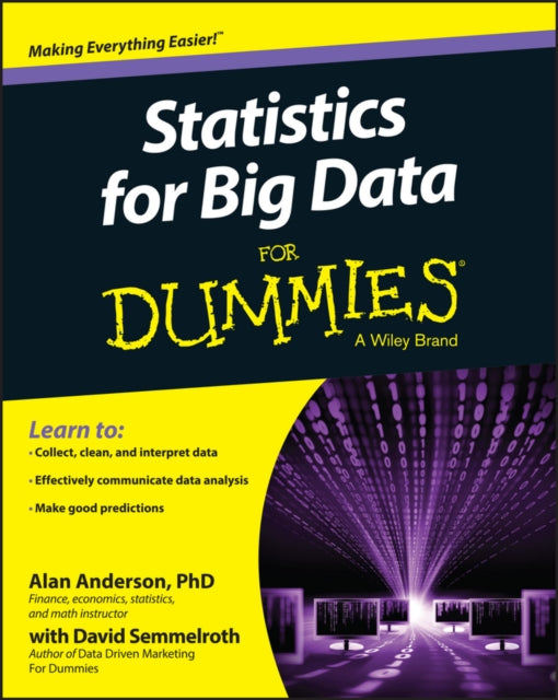 Binding: Paperback
Description: Does the subject of data analysis make you dizzy? This book features introduction to exploratory data analysis the lowdown on collecting cleaning and organizing data everything you need to know about interpreting data using common software and programming languages.