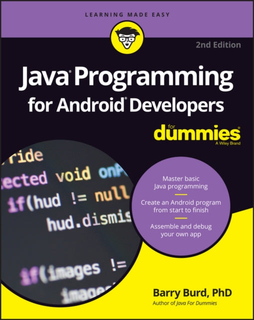 Binding: Paperback
Description: Develop the next killer Android App using Java programming! Android is everywhere! It runs more than half the smartphones in the U. S. and Java makes it go.