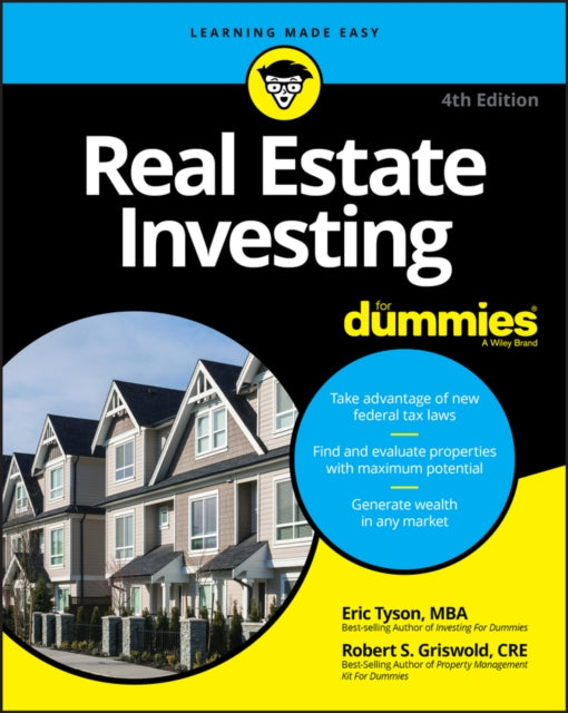 Binding: Paperback
Description: Make real estate part of your investing strategy Do you want to get involved in real estate investing but aren't quite sure where to start? This is your go - to resource for making sense of the subject.
