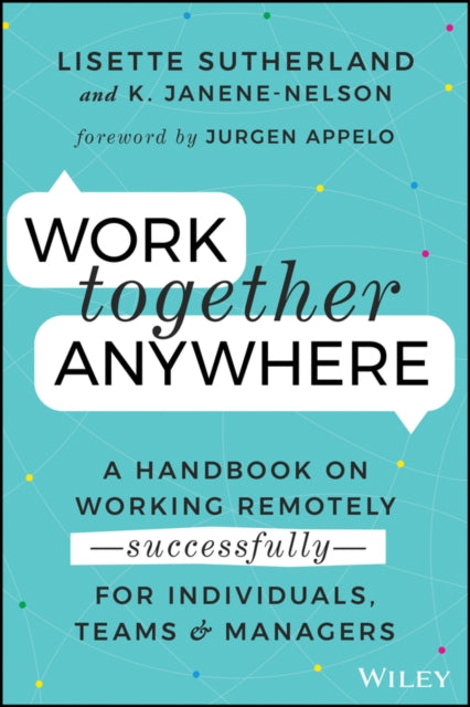 Binding: Paperback
Description: " An excellent guide on how teams can effectively work together regardless of location." ? Stephane Kasriel former CEO of Upwork IN Today's Modern Global Economy companies and organizations in all sectors are embracing the game - changing benefits of the remote workplace.