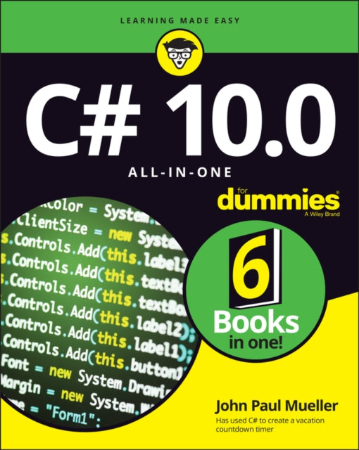 Binding: Paperback
Description: Look sharp learn or refresh your C# skills with the latest version C# is one of the most popular programming languages and frequent updates help it keep pace as the world of coding changes. You can keep pace too thanks to C# 10.